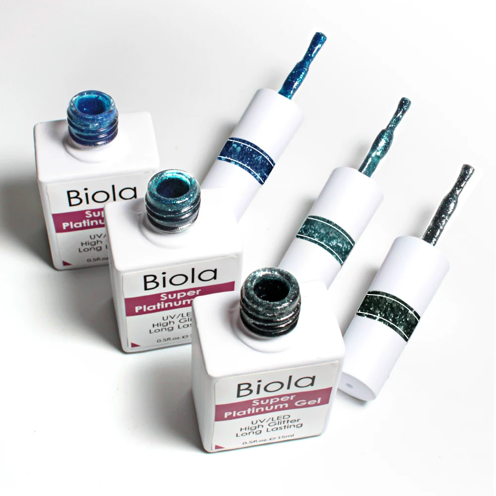 
9 Big Free Vegan Platinum uv gel nail polish OEM factory soak off led gel polish 