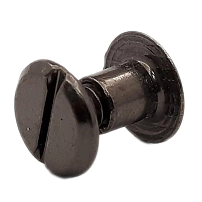 Kydex screws rivet m4  m12 decorative iridescent steel black solid 5mm binding head post rivet kydex screws