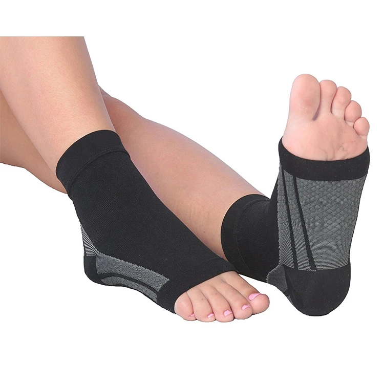 Wholesale Custom Plantar Fasciitis Socks Unisex Comfortable Compression Foot Sleeves with Heel Arch & Ankle Support