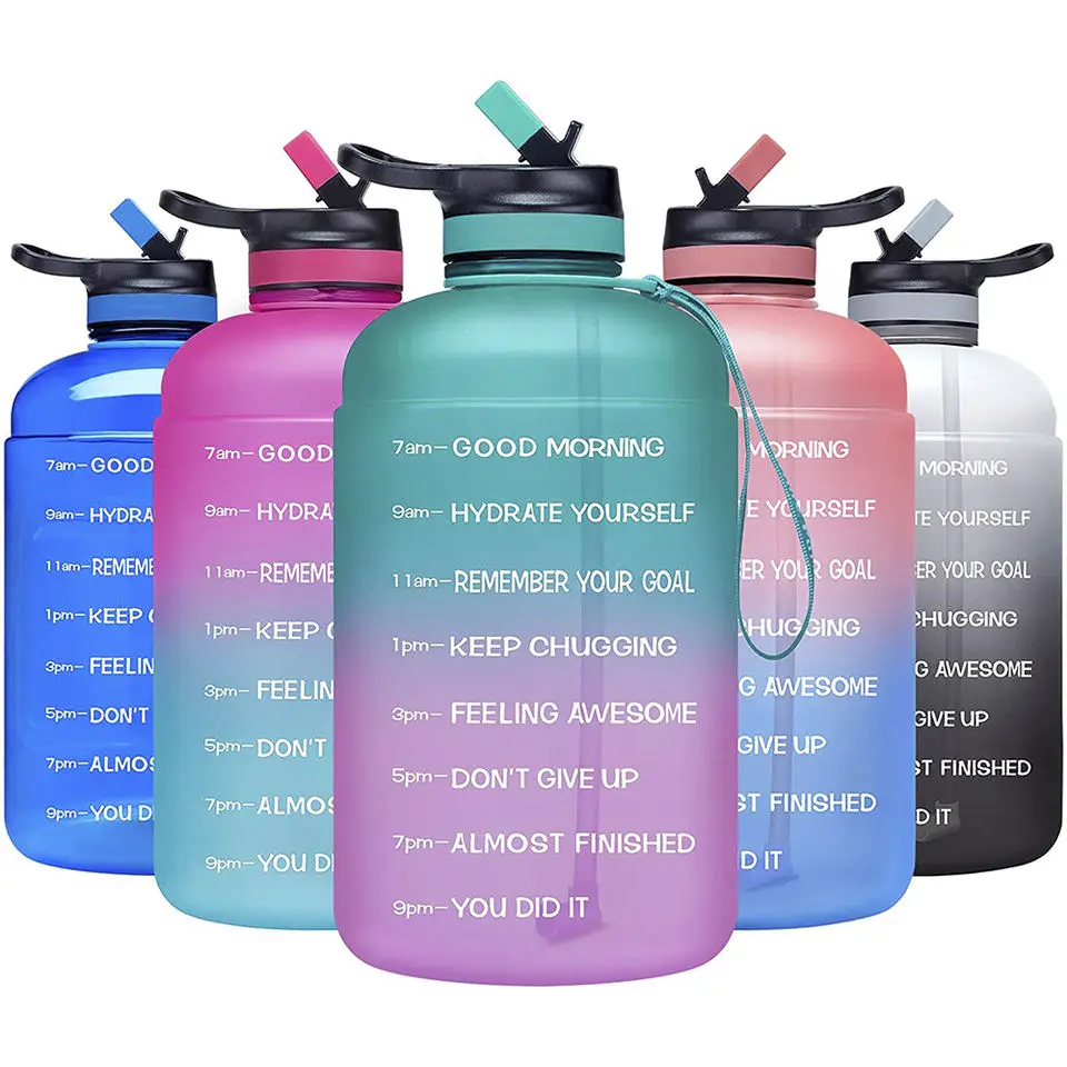 top selling products 2023 water bottles free shipping 64oz, drinking bottle matt black gym handle, 2.2l water bottles outdoor