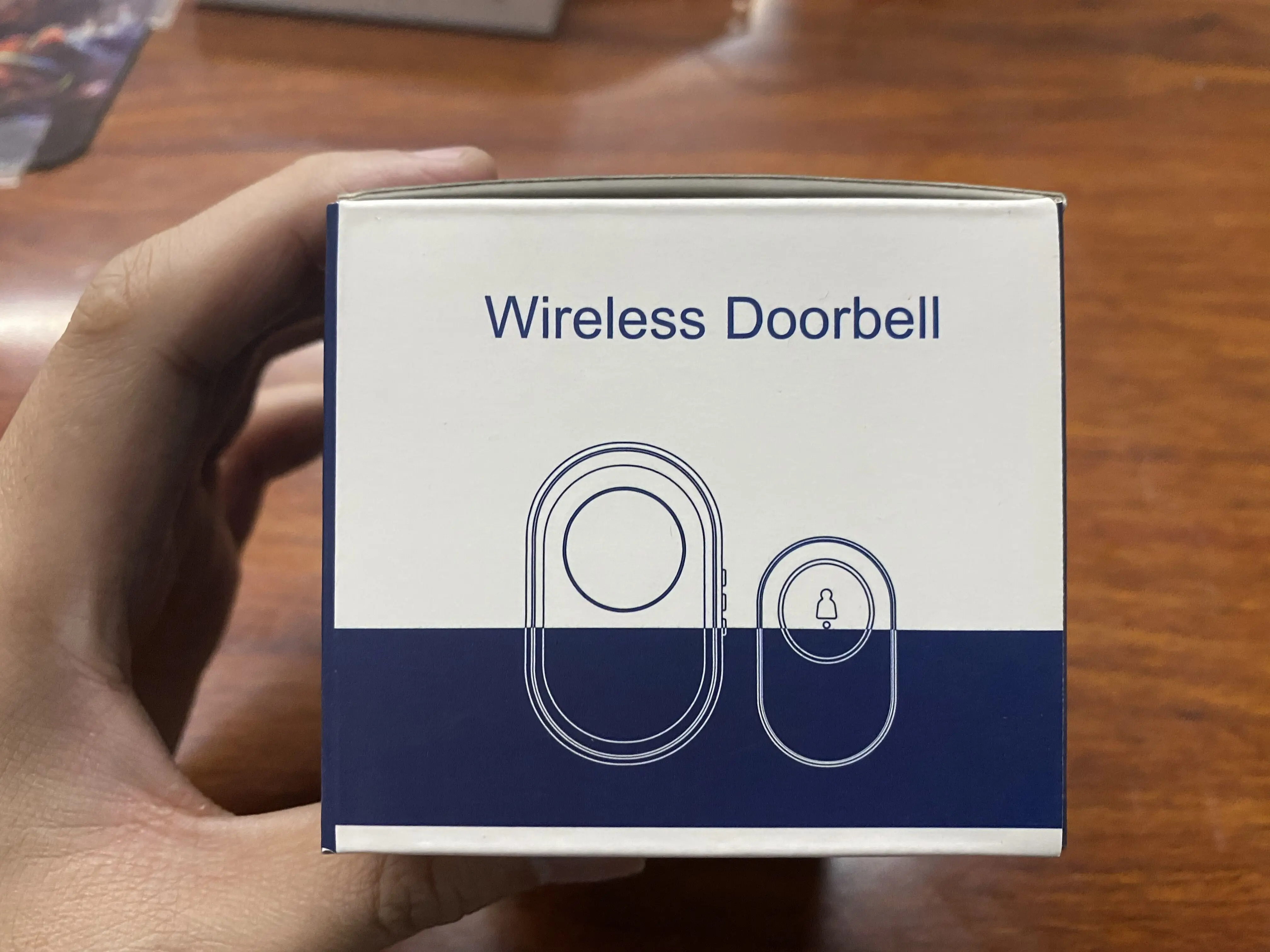  58 sound compatible 433MHz wireless detectors Intelligent Wireless Doorbell Strobe Alarm System