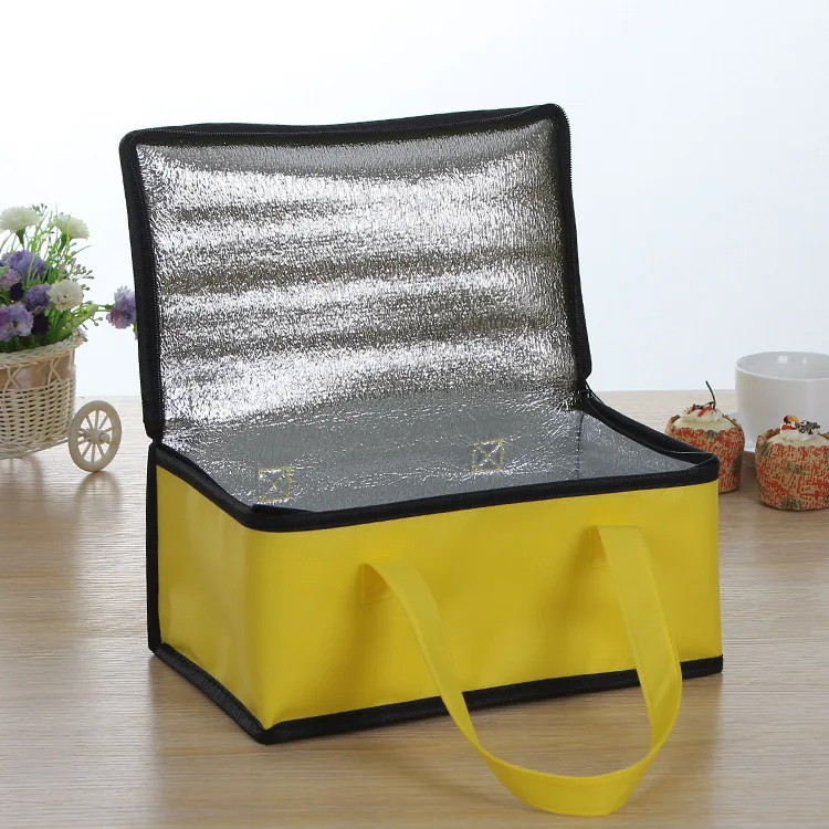 Beer Wine Bag Custom Logo Large Cooler Bag Food Delivery Non -Woven Cooler Insulated Thermal Non Woven Lunch Bags Xiamen Fujian