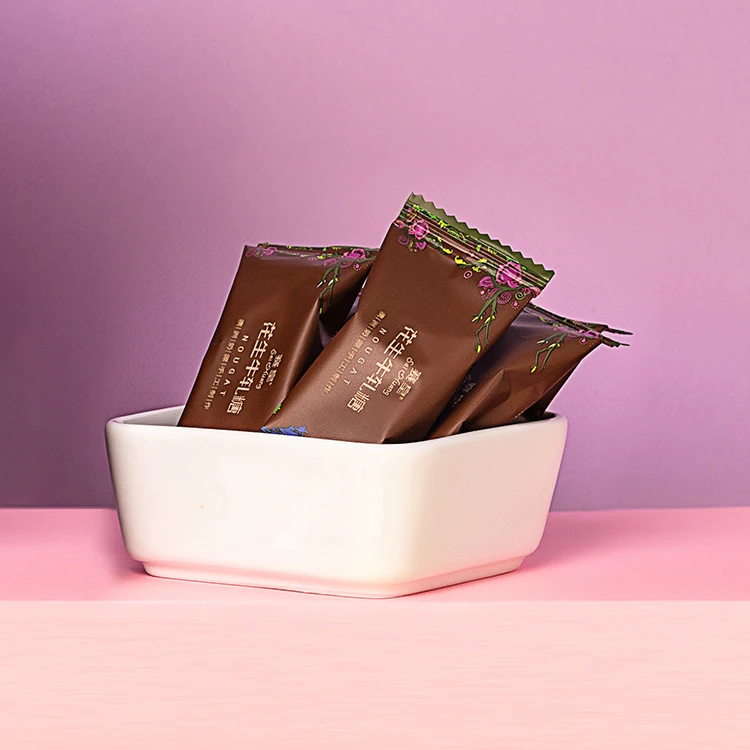 
mini fruit peanut candy soft milk cand Compressed Type Peanut nougat 