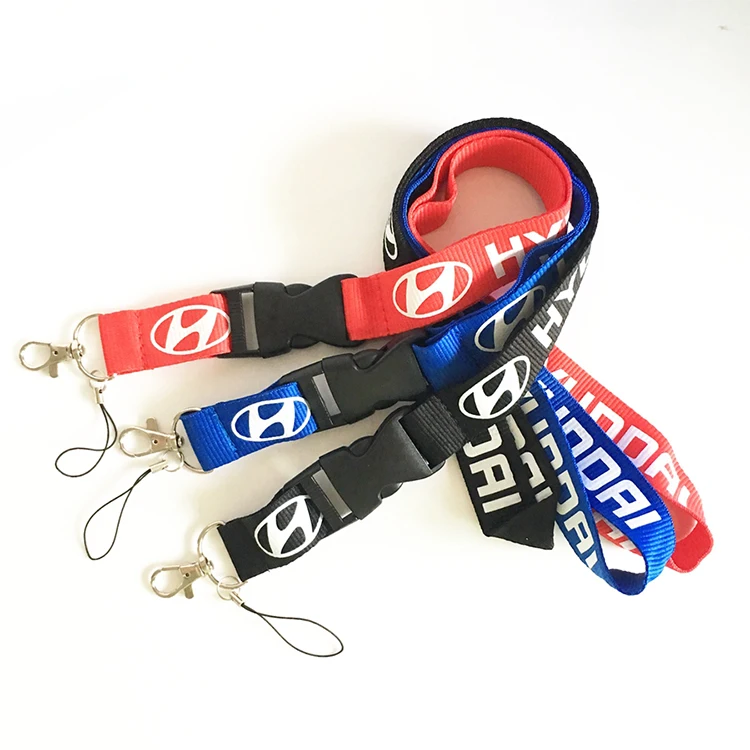 Good Price Factory Direct Sublimation Print Car Logo Lanyard