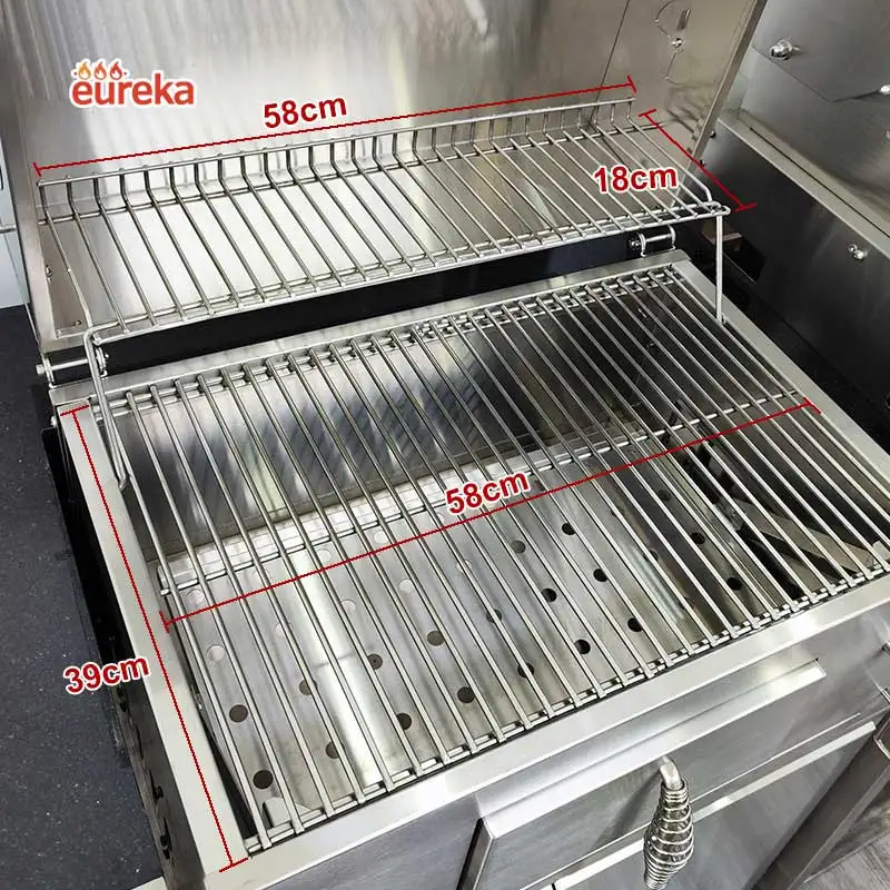 Outdoor Grill Stainless Steel Grilled Bbq Manufacturer Charcoal Grills Barbecue for Restaurant