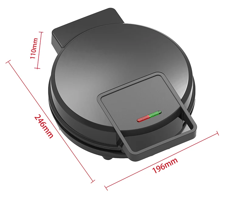 Custom tortilla maker Breakfast Making Machine For Sandwich Toaster Egg Bubble Cake Oven Plate Home Electric Belgian Waffle Make