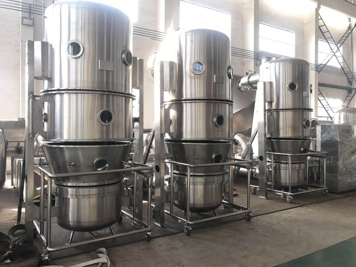 FG series pharmaceutical industry boiling granulator high speed energy saving granulator