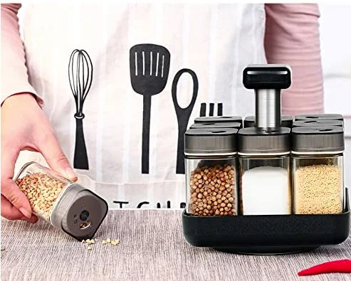 Rotating Spice Storage for Cabinet and Kitchen