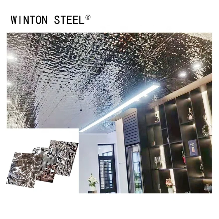 Home Decoration 304 Wall Decoration Gold Stainless Steel Sheet Decorative 316 Stainless Steel Sheet