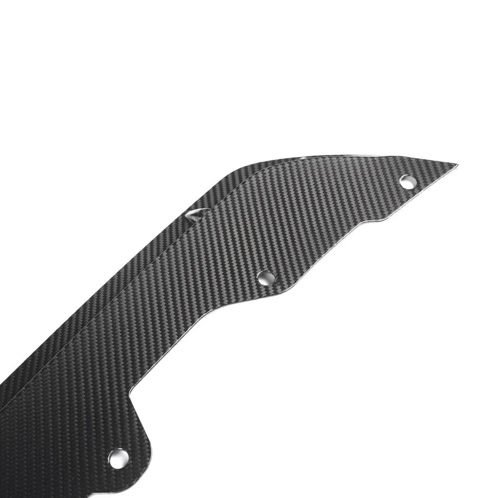 Autoclave Carbon Tech Real Carbon Fiber MP Style Front Bumper Diffuser Lip Spoiler Splitter For BMW 5 Series F90 M5 2020+