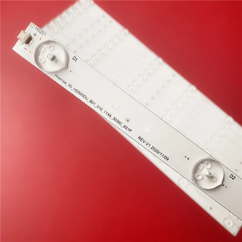 Suitable for LED50K320U light bar Hisense-50-HD500DU-B01-010-11X6-3030C-6S1P single interface