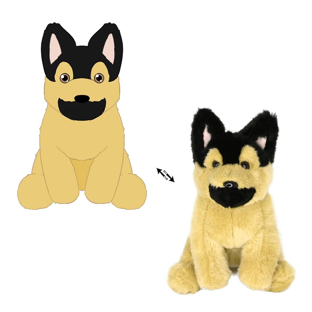 Custom Logo Toys Plush Custom Canada Bulk Stuffed Animals custom plushie Cute Dog Design Plush Toys