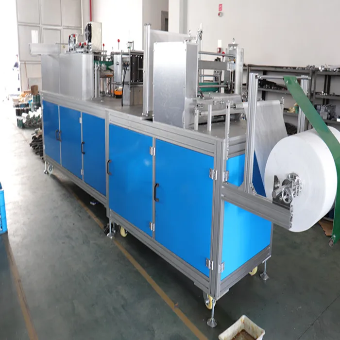 Non woven fabric disposable doctor medical surgeon cap making machine