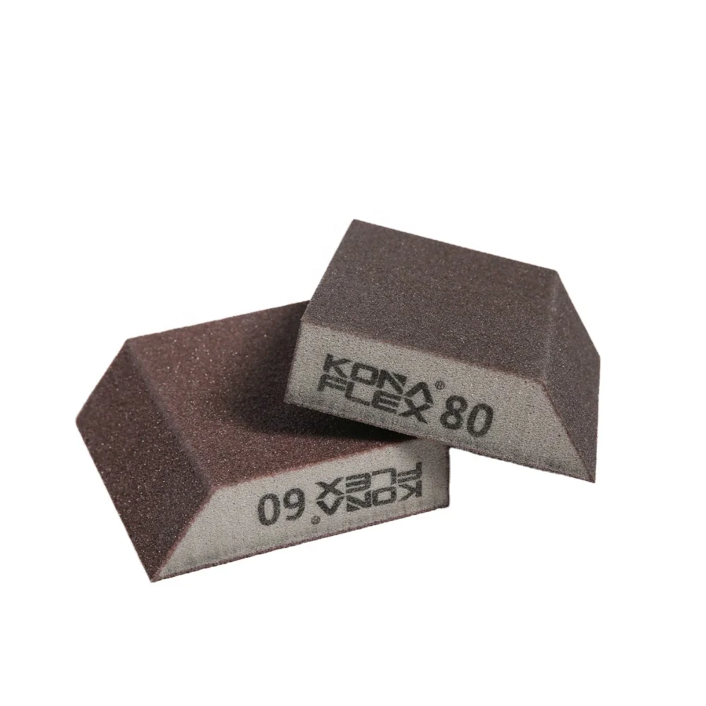 Konaflex- 4 стороны наклонная покрытием 120x9 0/70x25 мм глинозема Влажная и сухая Шлифовальная Пилка Для Ногтей