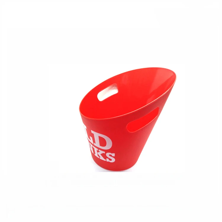 PP 3 bottle cheap plastic ice bucket