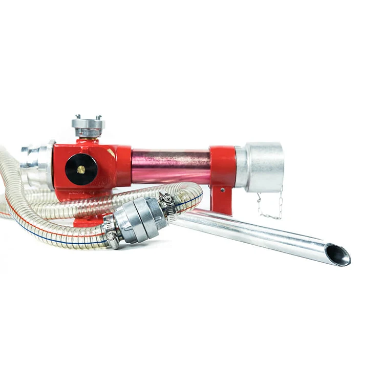 Factory price 6 Bar~12 Bar Inline Foam Inductor Red Foam Eductor