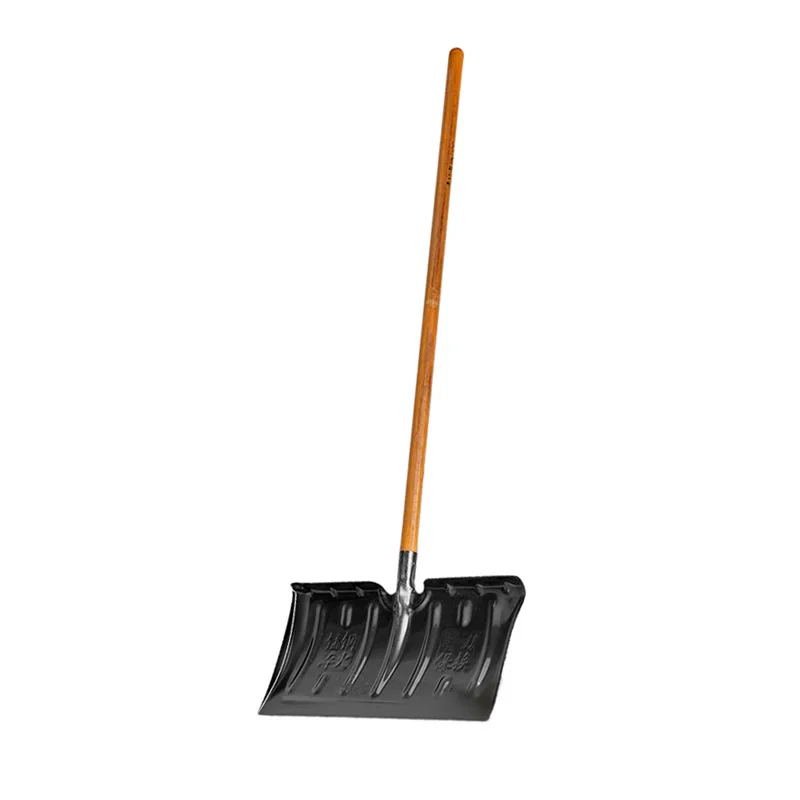 Promotional pure steel car snow cleaning long handle shovel for winter