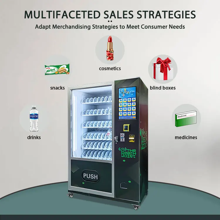 New Arrival Self-Service Wine Vending Machines Small Packaged Snacks Vending Machine Drink Vending Machines for Sale