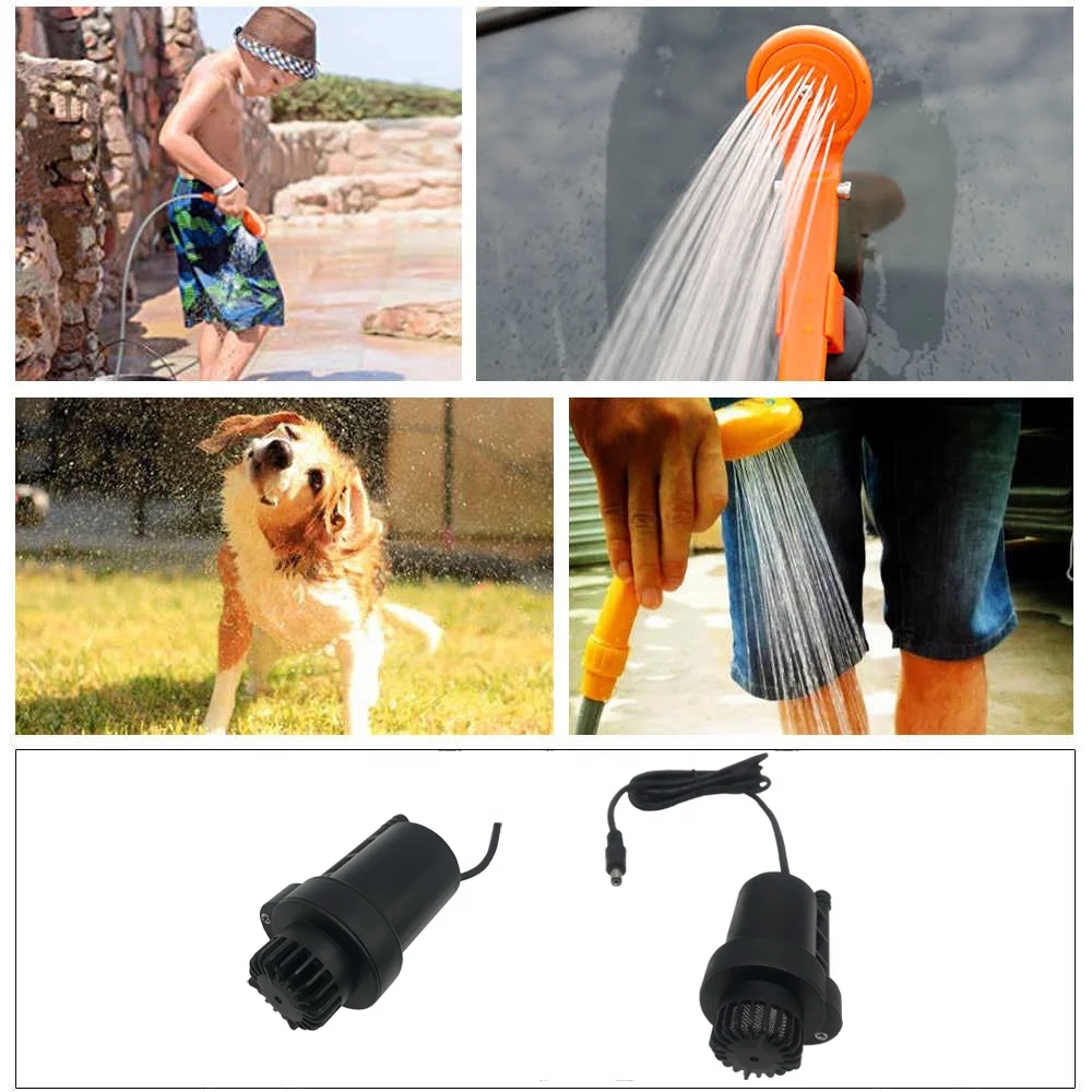 Heavy duty work electric centrifugal dc portable carbonated spring head spa head therapy thermostatic water circulation pump