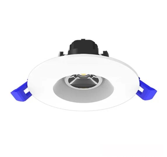 90 Degree Customized 10W Downlight Anti-Glare Ceiling Light IP44 Recessed LED COB Downlight