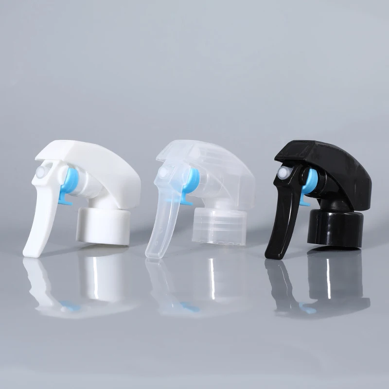 Premium Manufacture 28/410 28mm White Black Clear Color Gun Spray for Bottle Professional Trigger Spray For Bottle Packaging