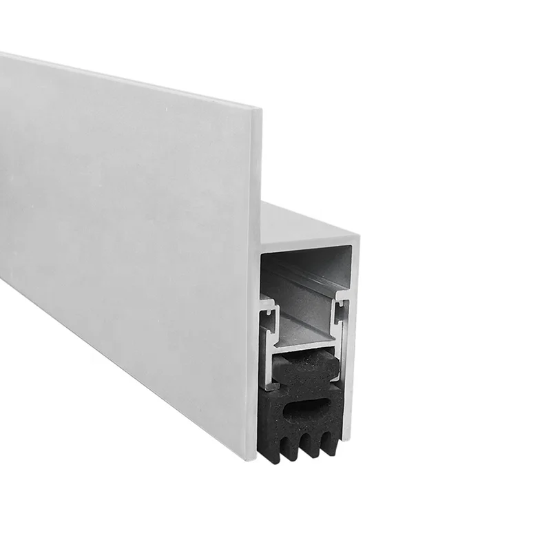 Door bottom drop seal automatic drop down weather draught seal