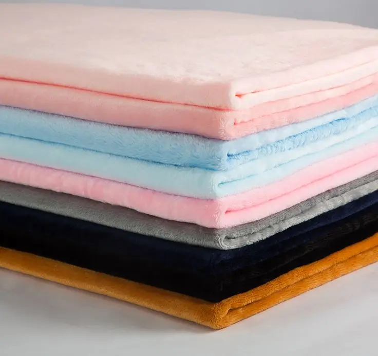 
clothes fabric coral fleece artificial fur 