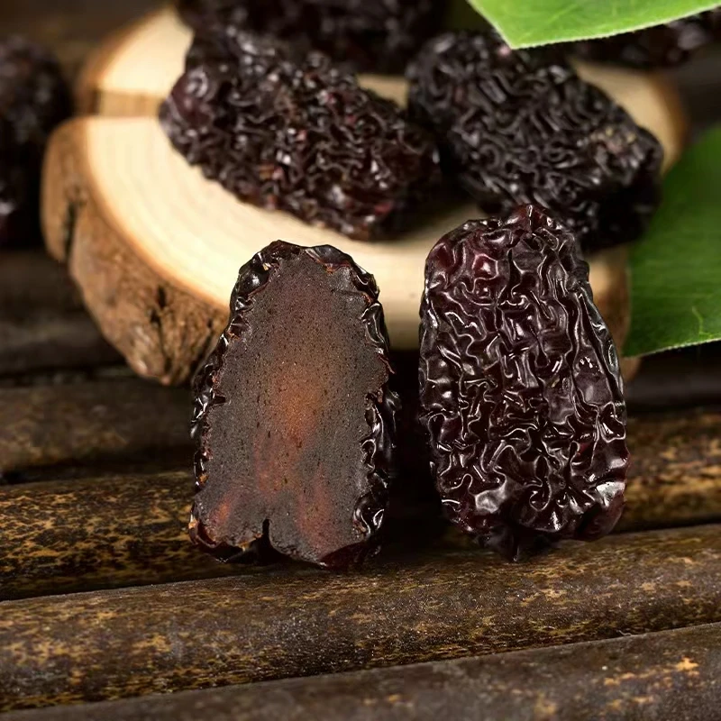 HUARAN Wholesale Supply High Quality Big Granule New Crop Cheap Price  Dry Fruits Chinese Black Jujube Black Dates