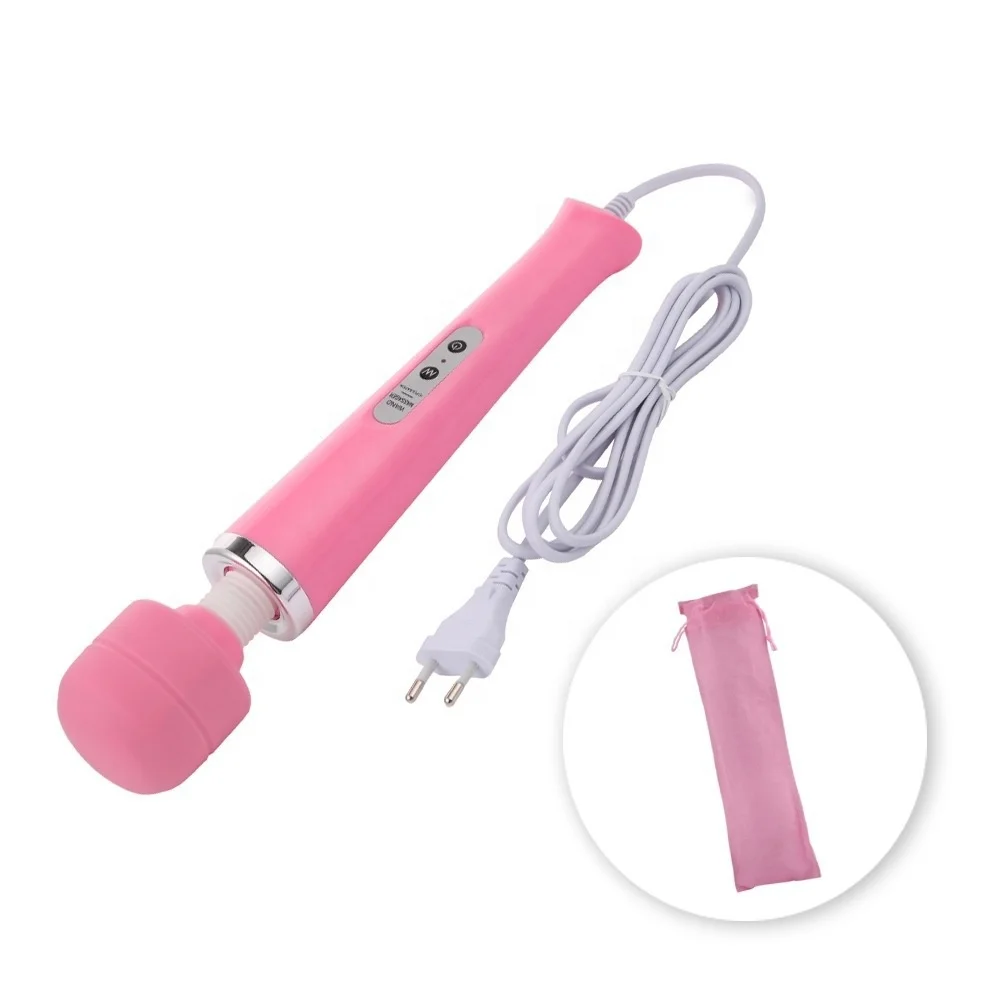 Top Seller Powerful Quiet Vibration Vibrator Super Large Headed Magic AV Wand USB Charging Female Pussy Vaginal Magic Massager
