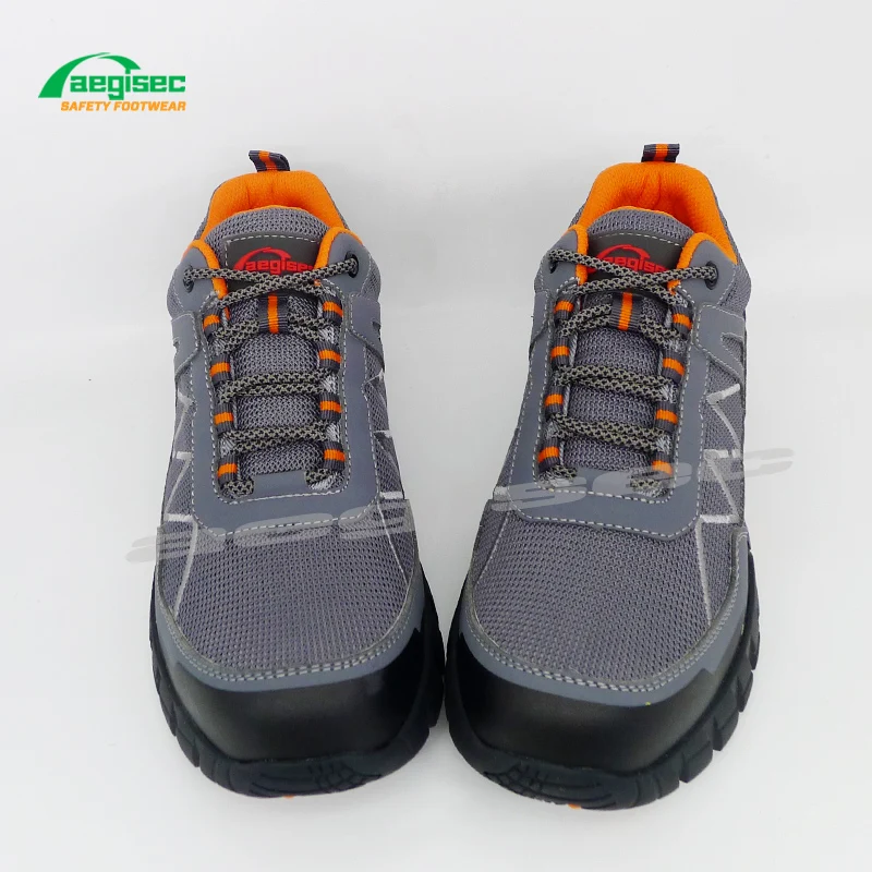 AEGISEC промышленная безопасная теннисная обувь zapatillas de tenis cabeza compuesta ligera