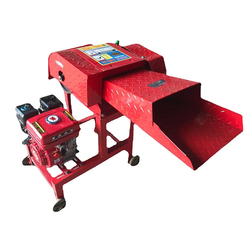 Farm Use Silage Cow Feed Grass Chaff Cutter Machine With Diesel Engine and Grinder Fodder for Wholesale