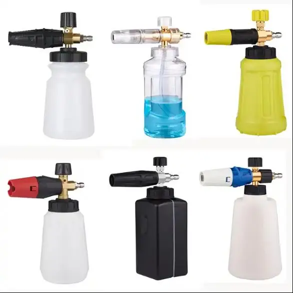 High Pressure Soap Foamer Snow Lance Cannon Foam Gun Nozzle Car Clean Foam Wash foam generator for Car Washer