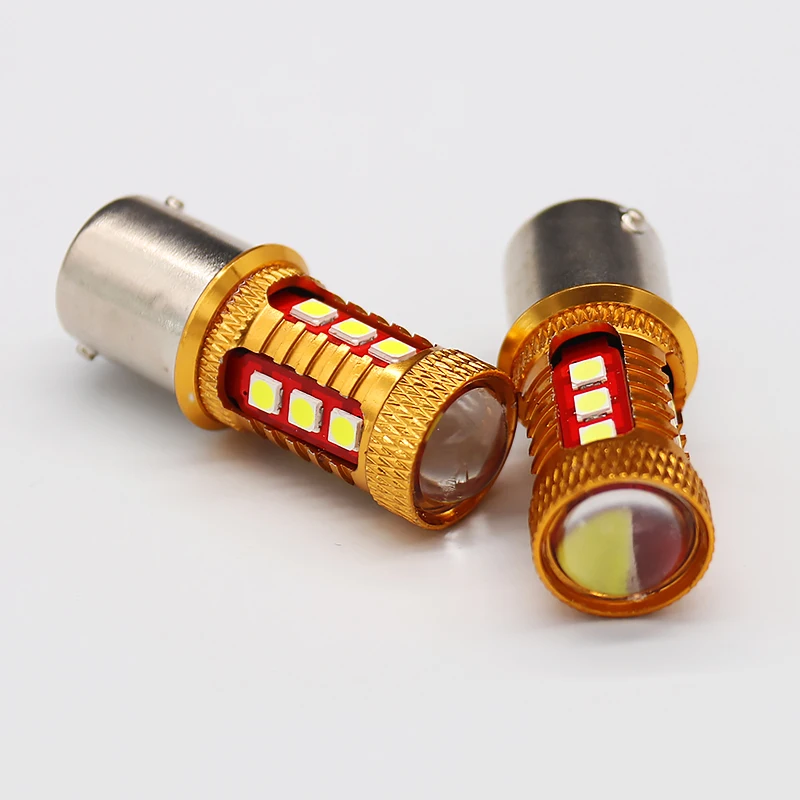 Signal Lamp T15 Led Bulb 2835 15SMD W16W T15 LED Canbus 912 Car Reverse Light Back up Lamp White