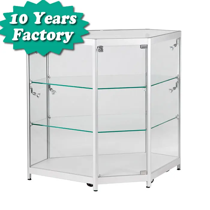 exhibition display showcase cabinet