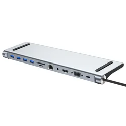 Type C To Usb 3.0 2.0  displaylink  Audio Adapter Power Usb c Docking Station Multiport Docking Station