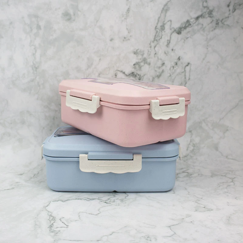 Eco Friendly Food Container Heatable Microwave Lunchbox Food Bento Children Portable Lunch box