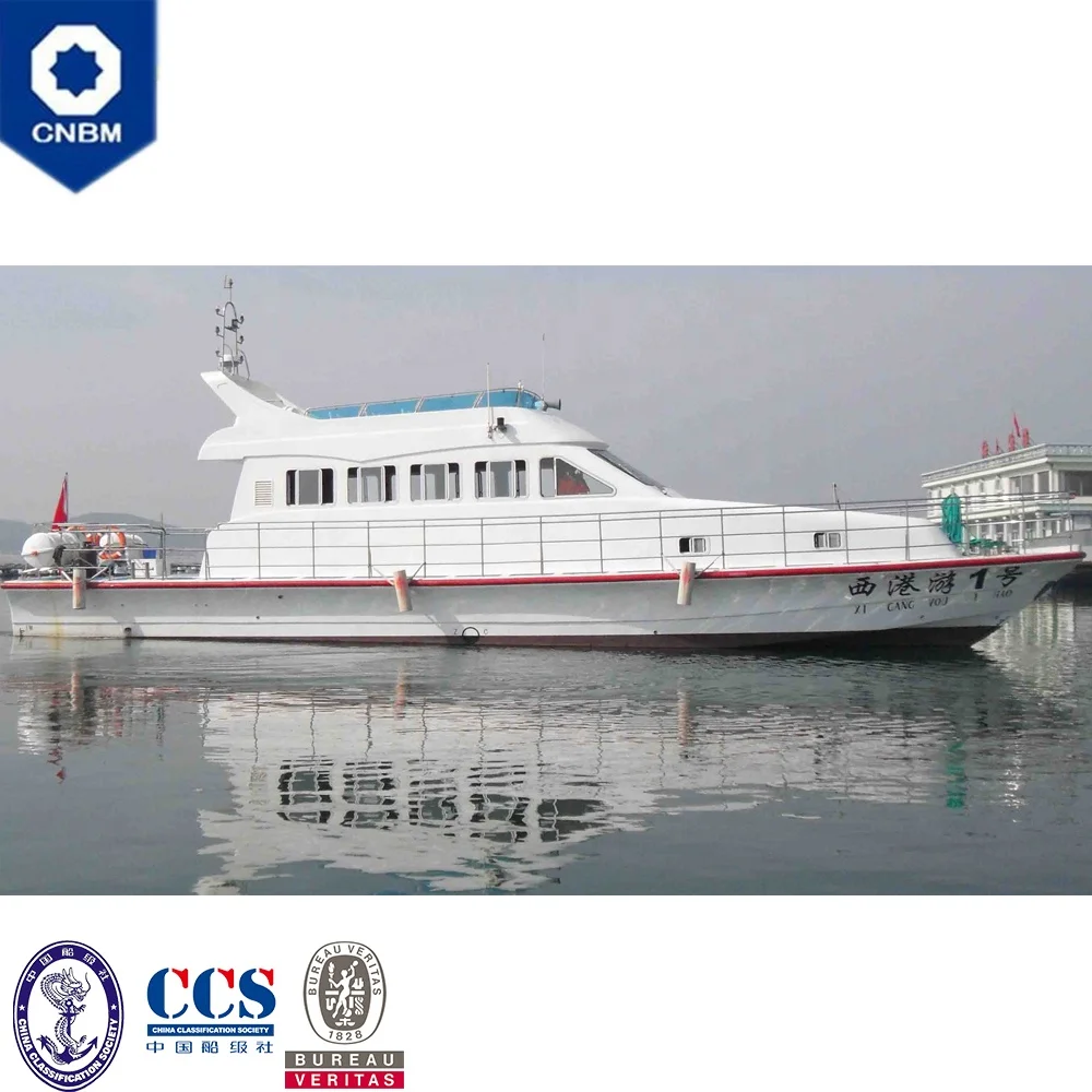 
61ft 48 Seats Fiberglass/Steel/Aluminum Hull Ferry Passenger Boat for Sale with CCS Classification Society 