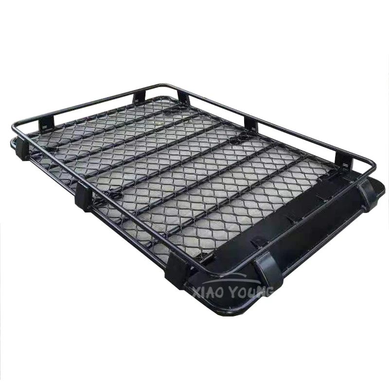 High Quality Pickup Car Accessories Q235A  Hot Sale Factory 4X4 Cargo Carriger Roof Rack Basket