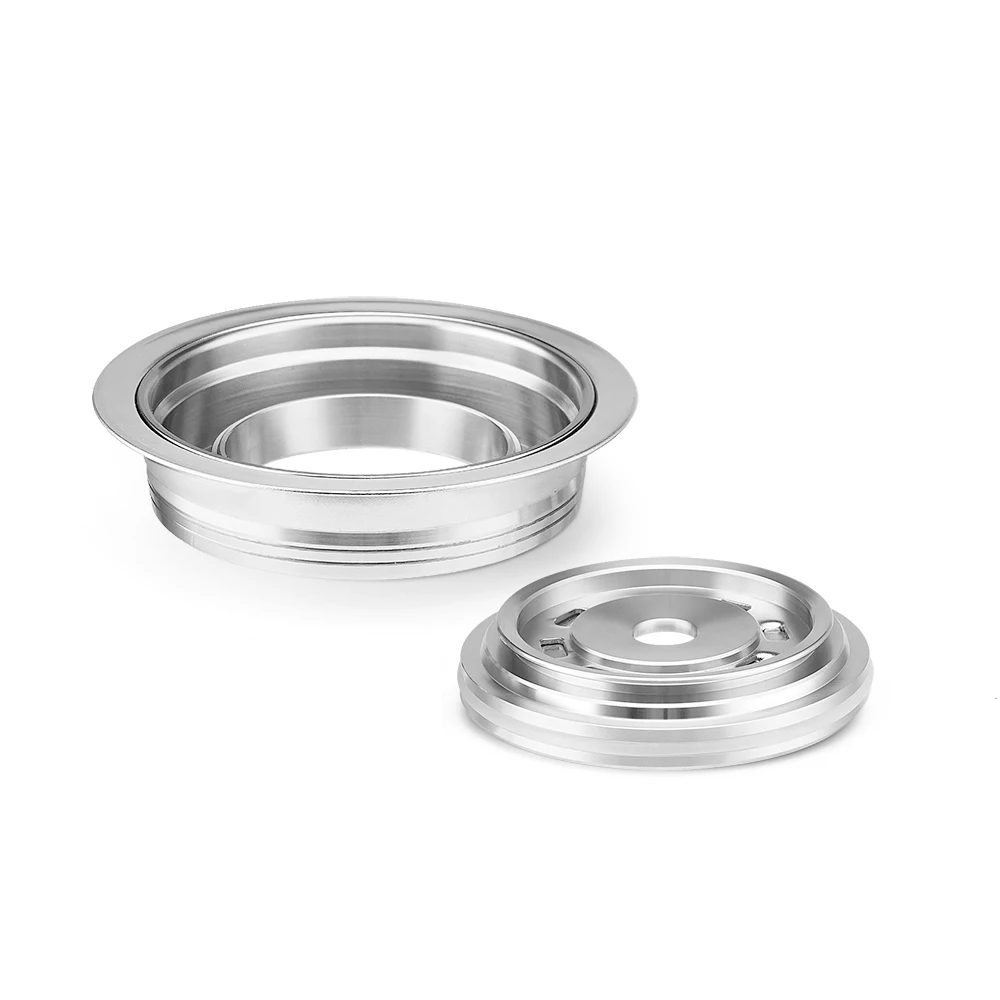 New Arrivals CNC Stainless Steel Original to Dolce Gusto Capsule Adapter Refillable Coffee Capsule Converter Adapter