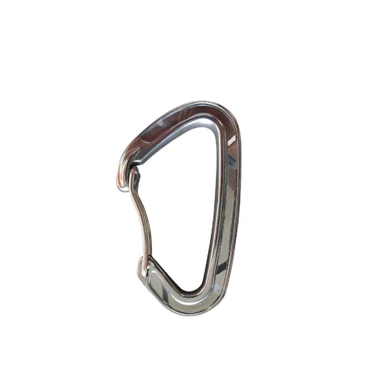 Lightweight climbing aluminium auto lock carabiner Carabiner Multi Tool D shape