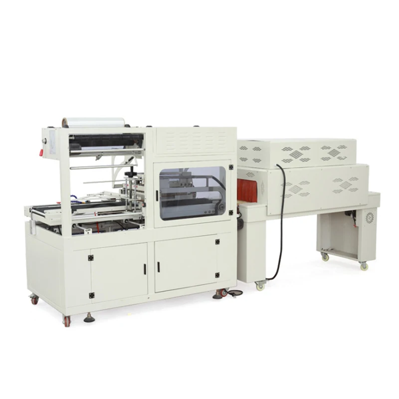 Automatic L Bar Sealer Side Sealing machine Shrinking Wrapping Tunnel for skateboards