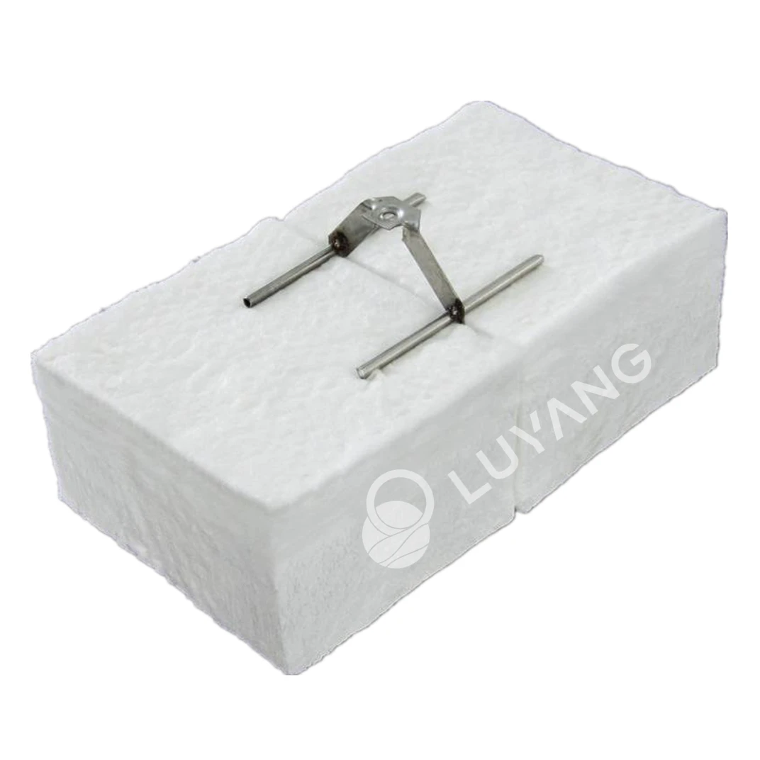 LuYbloc Low Shrinkage in High Temperature Ceramic Fiber Monolithic Blocky