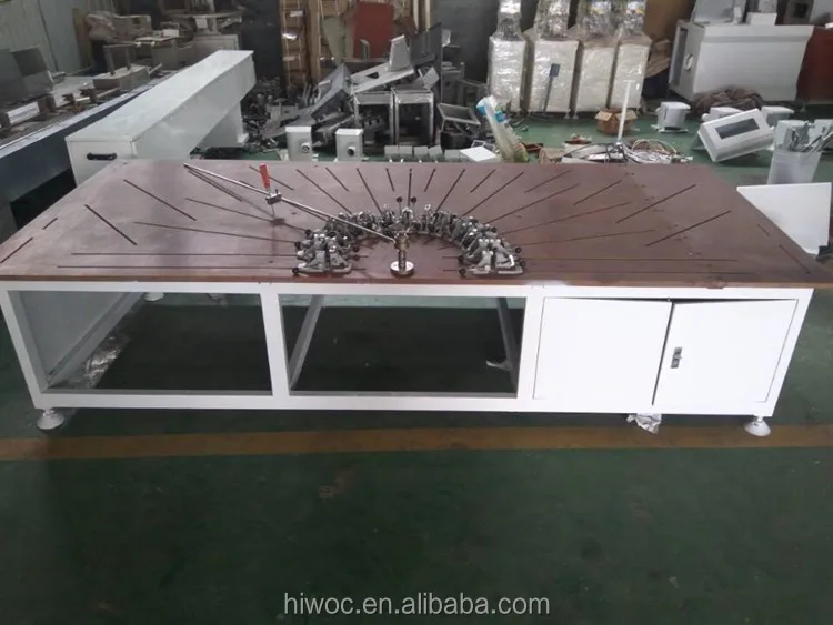 2024 new design arch window processing machine upvc windows profile bending machine