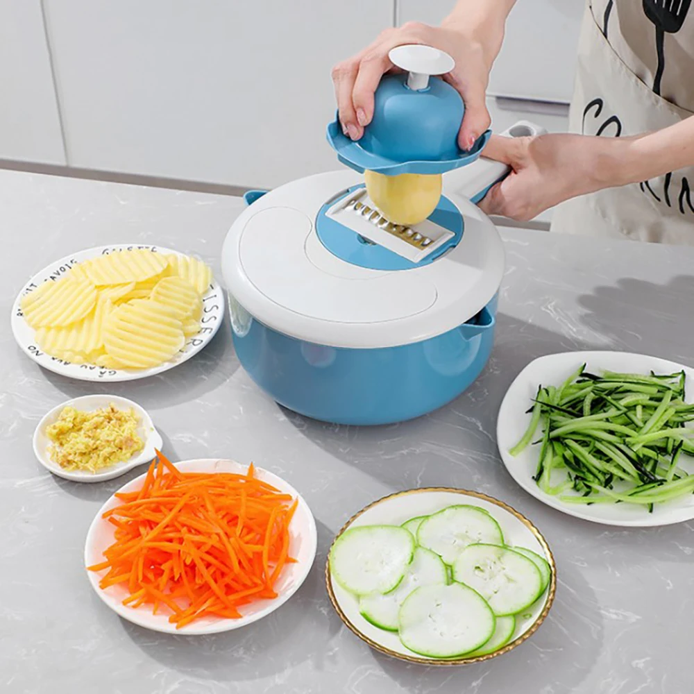 Manufacturer Multipurpose Daily Use Manual Washable Easy Operate Vegetable Chopper Cutter