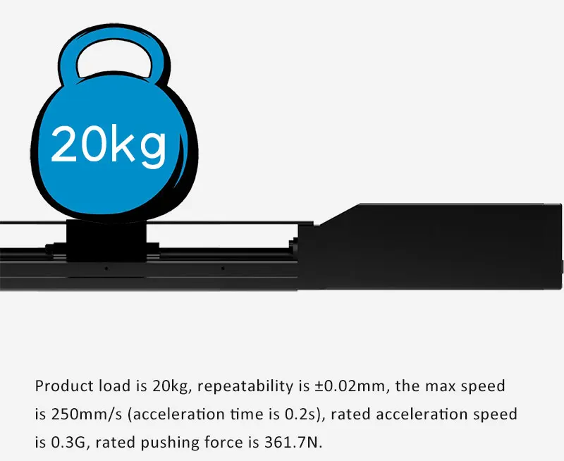 Low Voltage Linear Actuator Motor Hitbot Z-Mod-KK60 Mini Electric Linear Robots Guides Synchronized Controller