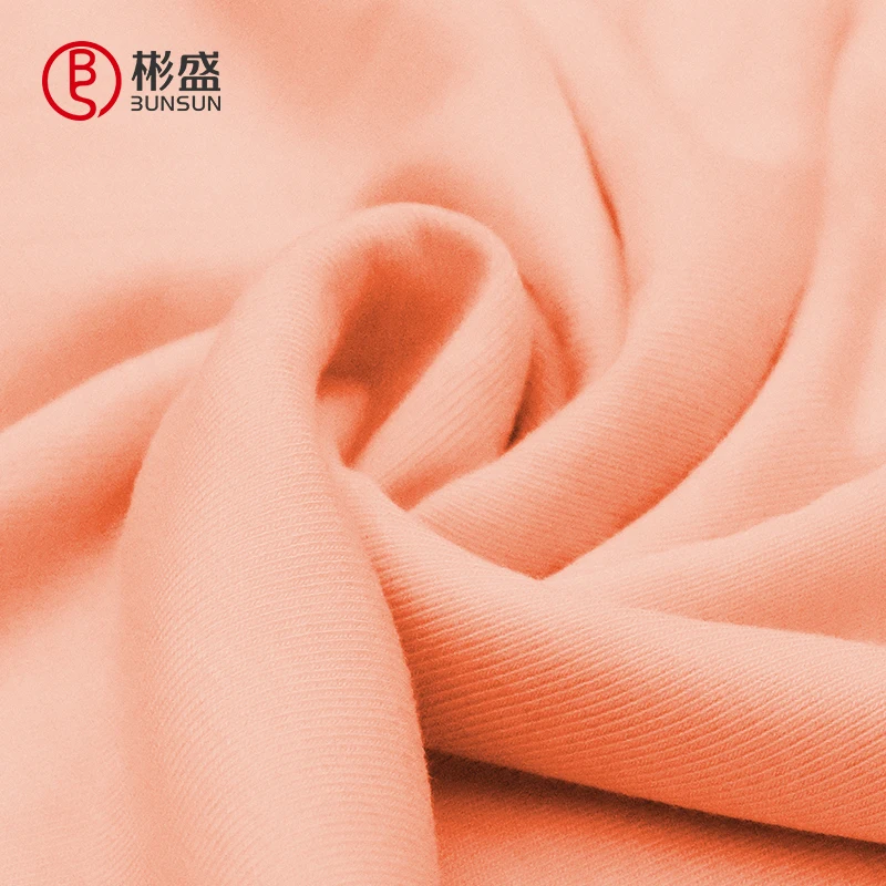 In stock direct supply 210gsm Tencel ribbed 94% Tencel Modal 6% spandex skin friendly comfortable ribbed knitted fabric