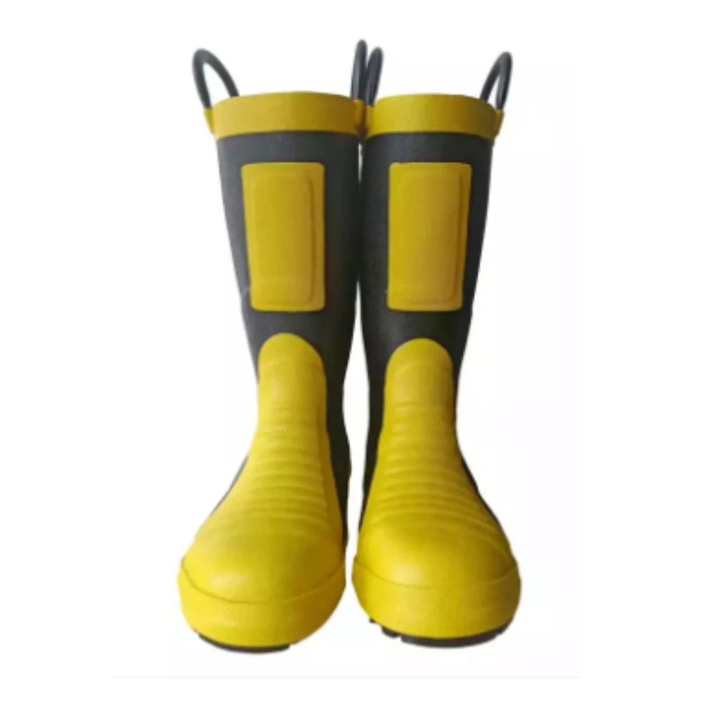 Europe Standard CE EN469 4 Layers Aramid  NFPA 1971 Fireman Fire Fighting Navy Blue Firefighter Fire Suit