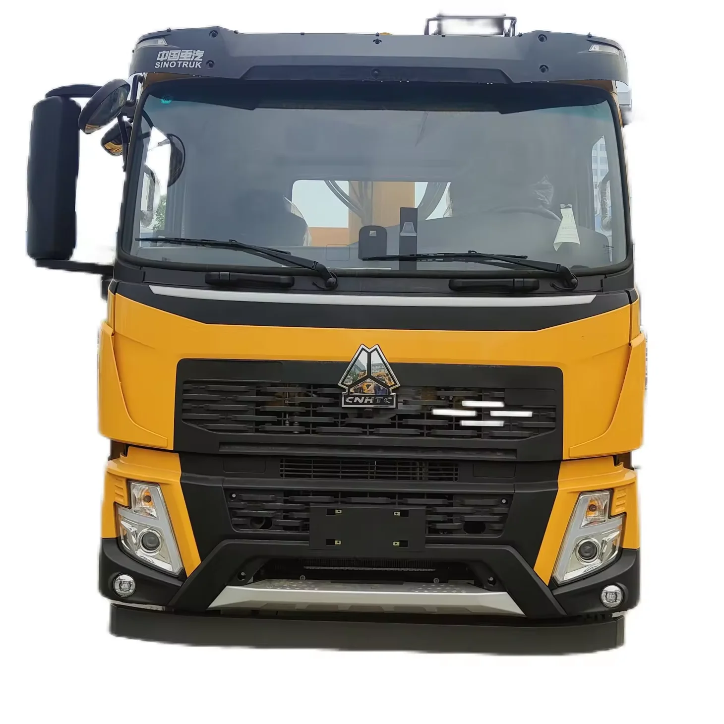 CNHTC One-Pull-Two road wrecker with 10Ton Crane, Road Recovery Flatbed tow truck for sale custom  With rotating crane