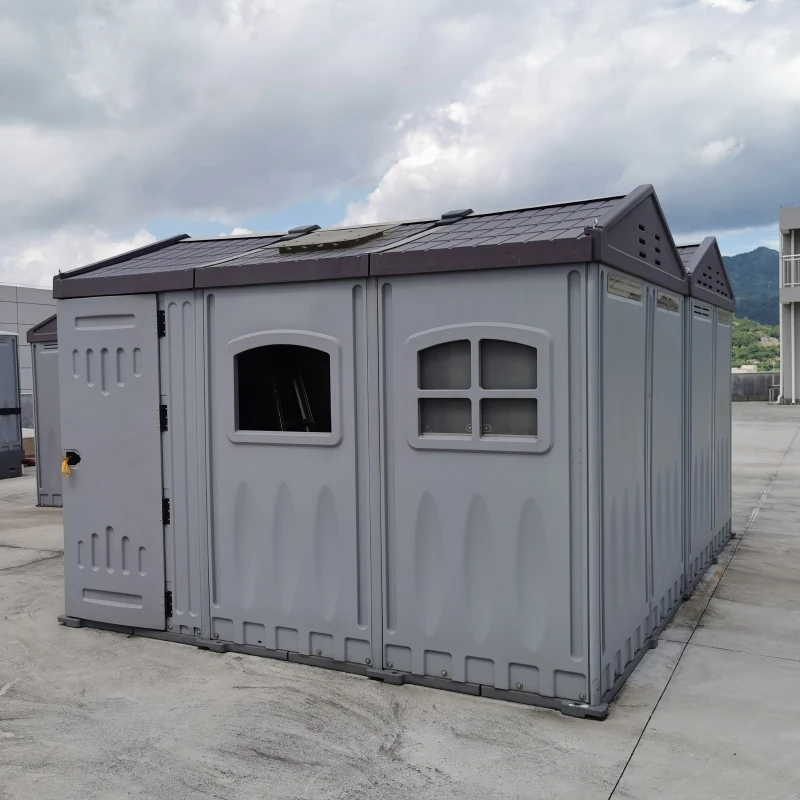 Prefabricated Plastic Houses Modular Ready Made Mobile Tiny Homes Prefab Sheds Storage House For Sale