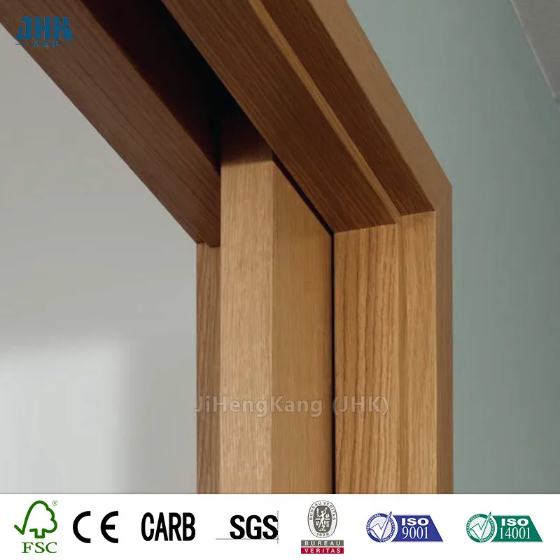 
JHK- F01 Sale Ebony Exotic 3D Wall Panel Unfinished Wood And MDF Frames Interior Door 